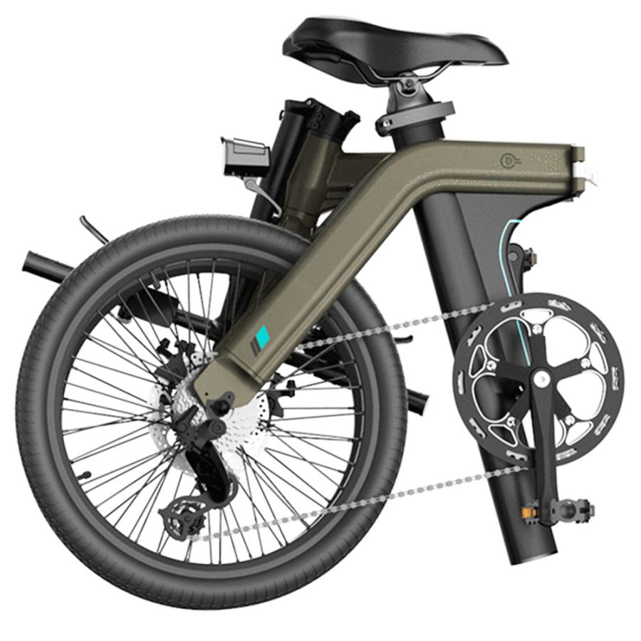 FIIDO D Folding Electric Bike with Torque Sensor Bronze