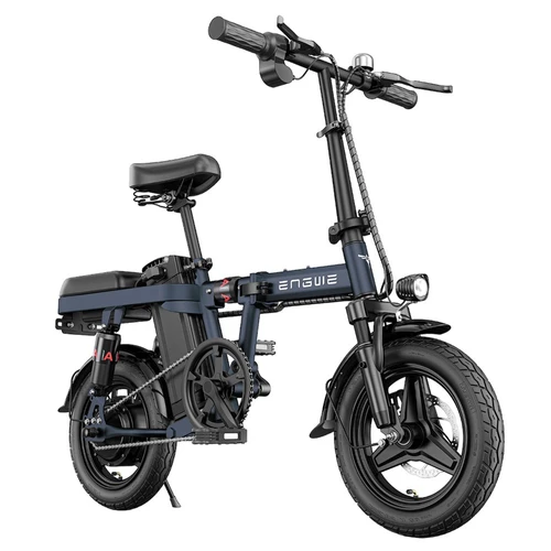ENGWE T Folding Electric Bicycle Blue w p