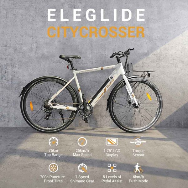 Eleglide Citycrosser V Ah W KM Moped Bike