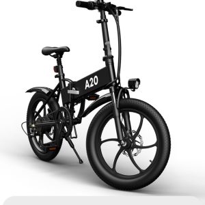 ADO A Electric Folding Bike City Bicycle Black