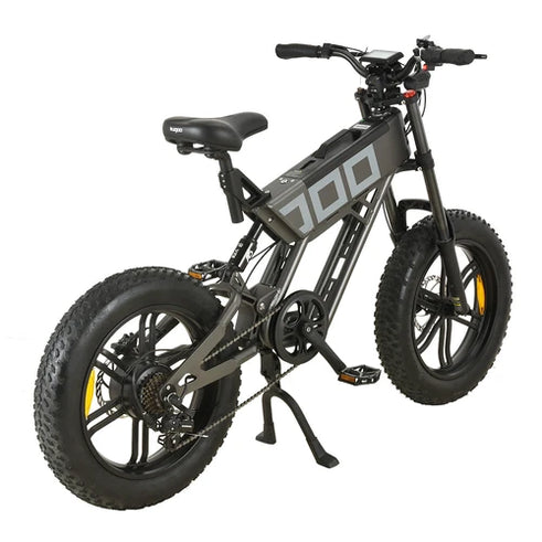 KUGOO T Electric Bicycle V W Motor Ah Battery Grey w p x
