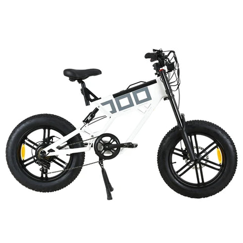 KUGOO T Electric Bicycle V W Motor Ah Battery White w p x