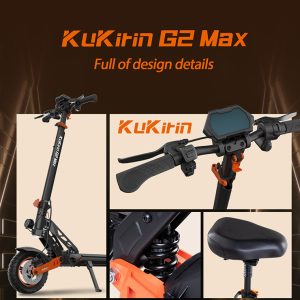 KUKIRIN G MAX Electric Scooter Off road Pneumatic Tires
