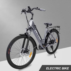 WELKIN WKEM Electric Bicycle W City Bike Black