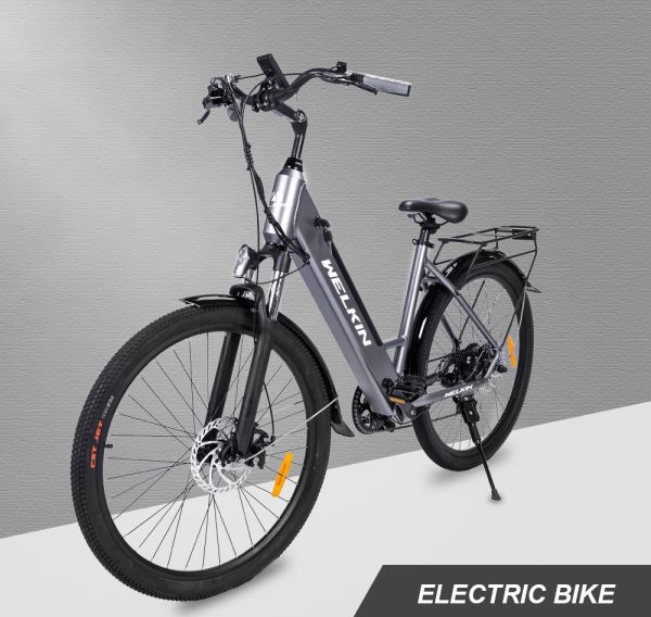 WELKIN WKEM Electric Bicycle W City Bike Black
