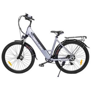 WELKIN WKEM Electric Bicycle W City Bike Silver w p x