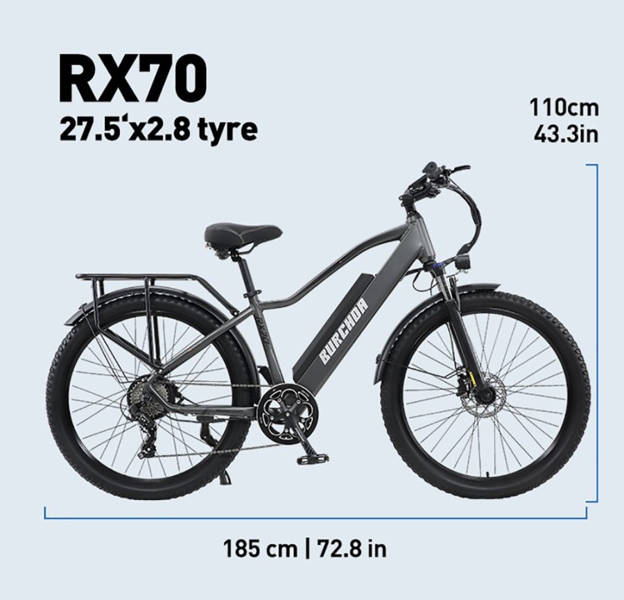 BURCHDA RX Mountain E bike