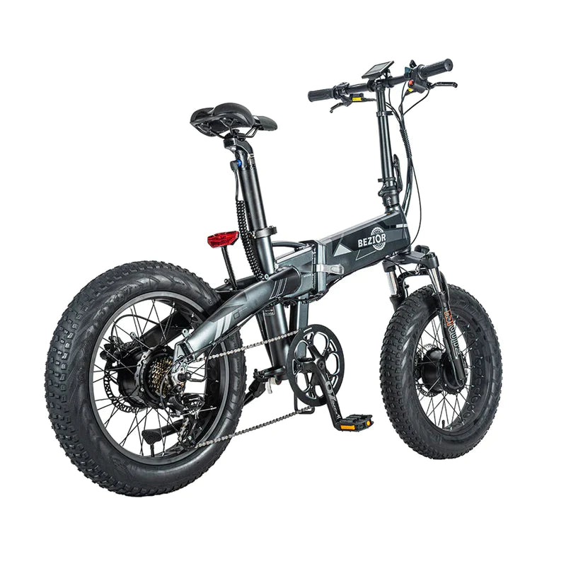 bezior xf folding mountain electric bike pogo cycles eb bebb caf b baa