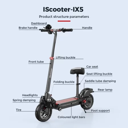 iScooter iX inch Off road Electric Scooter p