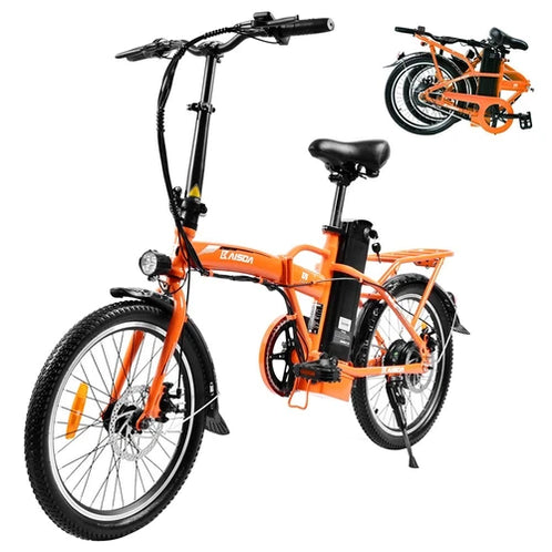 KAISDA KS Electric Bike x inch W Motor Orange w p